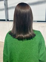 ショートヘア ハーフアンドハーフ(HALF AND HALF) ミディアムヘア