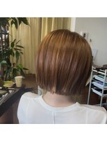 スターベリーズ ヘアデザイン(star beleiz)&nbsp;丸さのあるきりっぱなしボブ