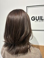 ギルド 東久留米店(GUILD) 大人ミディアムレイヤーで軽やかに