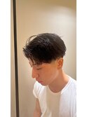 ツーブロックショートスタイル
