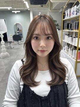 ジーディーエス(GDS) 2wayバング 韓国前髪 レイヤーカット　くびれヘア 盛れる顔周り