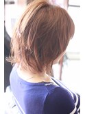 カットだけで造る柔らかニュアンスボブ♪