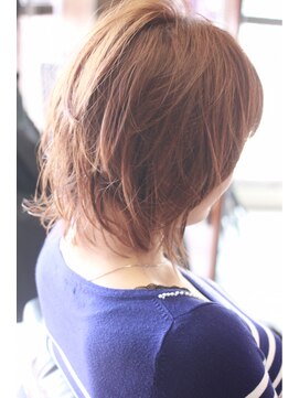 オーバーキャプテンネイキッド(OVER CAPTAIN NAKED) カットだけで造る柔らかニュアンスボブ♪