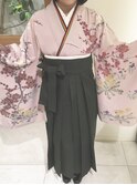 袴着付け 卒業式 武道館 御茶ノ水