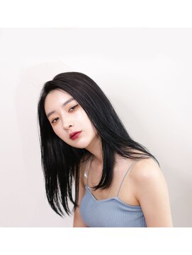 エメ 中崎町(eme) 【eme梅田中崎町】大人可愛い小顔☆ネイビーカラーロング