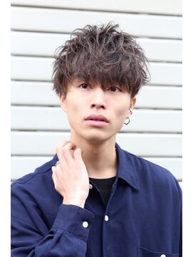 リップス 自由が丘(LIPPS) ミックス無造作冬のパーマスタイル