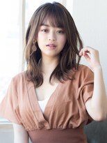 【AFLOAT 晃輔】20代30代大人かわいい くびれミディアム 小顔