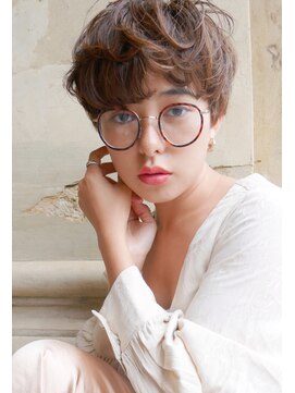 アジュール(hair&make AZURE) マッシュ×ハンサムショート***