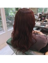 ミューズジャルダン(MUSE jardin)&nbsp;ルージュピンク×セミロング