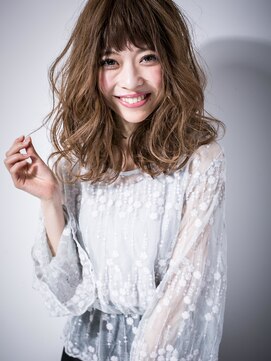 モッズヘア 越谷(mod's hair) 大人可愛いジェシカライツくせ毛風こなれヘアv越谷20代30代40代
