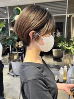 フィルムス 新宿(FILMS)&nbsp;黒髪/オリーブグレー/小顔/ココアベージュ/ボブ/新宿