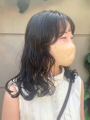 アンニュイカール/ミディアム/パーマ/髪質改善/下北沢