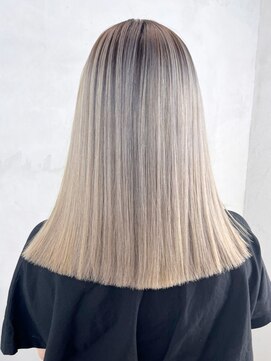 アルバム 渋谷パルコ(ALBUM) ハイライト_チェリーブラウンフェミニンロングダーク_ba408581