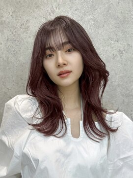 ジョエミバイアンアミ(joemi by Un ami) 【Un ami】おしゃれくびれミディアムレイヤー　韓国風レイヤー