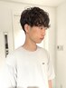 メンズ限定◆パーマ（波巻き、ツイスト、スパイラル不可）+cut［大阪梅田駅］