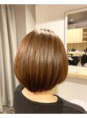 お手入れ簡単!まとまる美髪ショートボブ【カミケンガレリア】