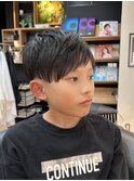 キッズカット☆小学生カット/男の子ショートヘア/前髪アシメ
