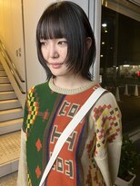 カフ(CAF)&nbsp;CAF松本【顔まわりウルフ×ダークトーンカラー】