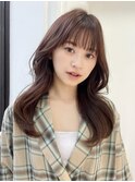 【フォルテ千鶴】ひし形韓国ヘアレッドブラウン