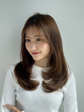 ノイズオオサカ 梅田店(NOISM OSAKA) レイヤーカットマッシュショートボブウルフカット韓国◎前髪あり