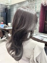 アース 栄店(HAIR&MAKE EARTH) 韓国風オリーブグレージュ