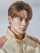 オーシャントーキョー 渋谷(OCEAN TOKYO)&nbsp;シースルーマッシュセンターパートツーブロック刈り上げ韓国ヘア