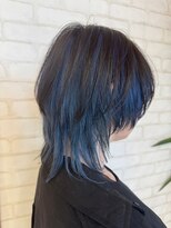 ビス フルール 日暮里店(Vis fleur)&nbsp;デザインカラー/ウルフカット