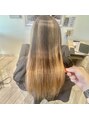 フィーリー ヘア デザイン 太田店(feAry) ブリーチ毛への縮毛矯正は髪の体力とヘアケアが大切