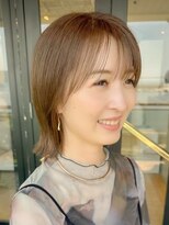 フィルム(FiLMs) 白髪ぼかし/ブラウンベージュ/ショートレイヤー