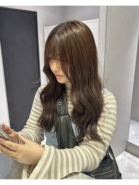 リアン バイ キートス(Lien by kiitos) チョコレートブラウン/ベージュカラー/ロング