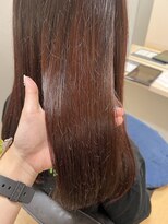 アンフレール&nbsp;ブリーチなしレッドブラウン/鈴木悠菜