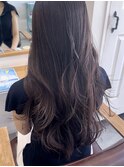 ミディアムヘア/暗めカラー/グランマッシュ/梅田