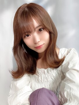 アフロート エル 錦糸町(AFLOAT L) 2wayバングで小顔に見えるフェイスレイヤーで作るくびれヘア