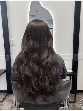 ロア 熊本(LOA) コテ巻き風パーマ　くっきり高め