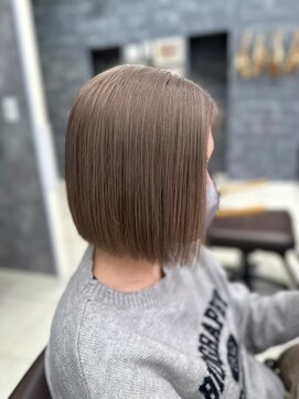 黒髪/クラゲヘアー/オリーブグレー/小顔/ココアベージュ/佐倉