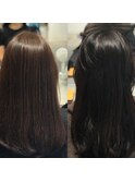 【プレミアム】カット+髪質改善カラー+水素トリートメント