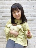 横浜駅こども女の子／子供5歳幼児カットヘアスタイルaya