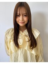 ジルフラン(JILL franc) ナチュラルブラウン3/1髪質改善ストレート