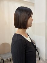 フープヘアー(HOOP.HAIR)&nbsp;切りっぱなしボブ
