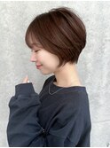 ●杉浦ショートボブ/顔周り/韓国/ブリーチなし/30代40代50代