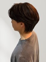 ベルバイグロー(belle by grow)&nbsp;フェザーパーマ ナチュラルパーマ センターパート 韓国風