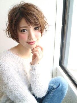 フェリシータ 服部店(felicita) 飾り過ぎない無造作巻き髪エフォートレスショート