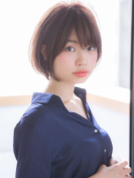 アリエッタ(aRietta) 【aRietta/銀座】モーブカラーナチュラル可愛い大人ショートボブ