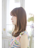 シュシュット(chouchoute)&nbsp;オン眉デザインカラー切りっぱなしボブ美髪マッシュウルフ/165