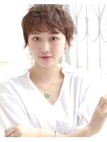 ヘアエジェリプリム (hair&spa egerie prime) 大人可愛いふわふわショート/ボブパーマ/30代40代50代