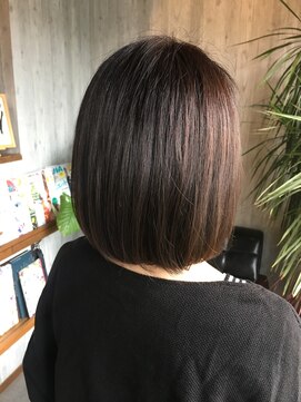 ヘアードレスビュー(hair dress V.I.E.W) ボブ×ナチュラルブラウン