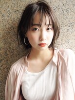 モリオ フロム ロンドン サッポロファクトリー店(morio FROM LONDON)&nbsp;【morio】大人かわいいシースルーバング外ハネミディ