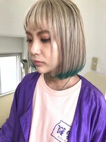 チクロヘアー(Ticro hair)&nbsp;【ticro大石】テールグリーン