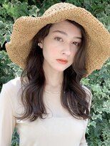 アイティー バイ アルバム 中野店(IT by ALBUM) 帽子スタイル_ハイライトカラーセミウェットウェーブ_7941