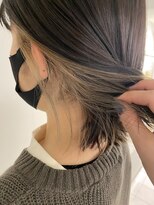 インビテーション(invitation)&nbsp;インナーカラー×ラベンダーアッシュ